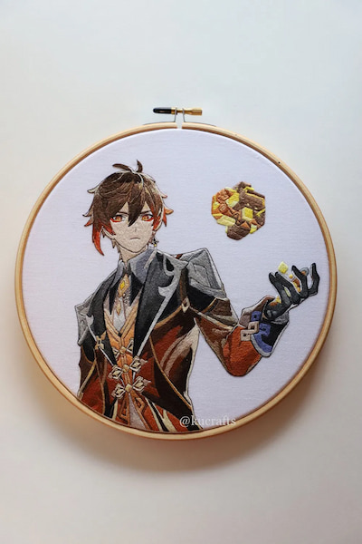 Geo Daddy fanart by Kucrafts on HoYoLab.jpg